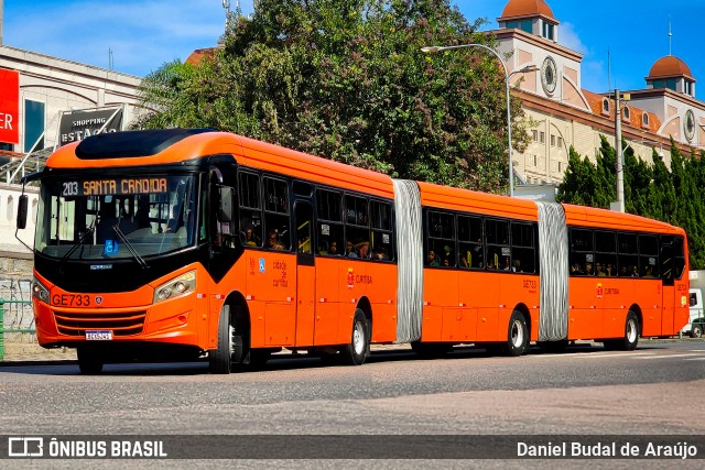 Viação Cidade Sorriso >> Viação Sorriso de Curitiba GE733 na cidade de Curitiba, Paraná, Brasil, por Daniel Budal de Araújo. Número da foto: #13084126.