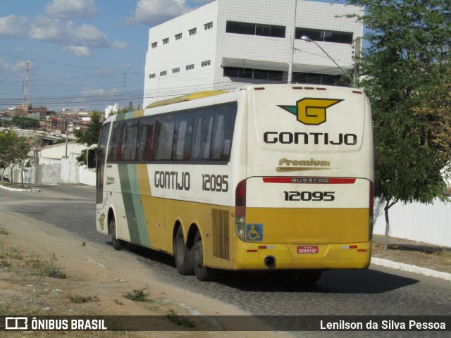 Empresa Gontijo de Transportes 12095 na cidade de Caruaru, Pernambuco, Brasil, por Lenilson da Silva Pessoa. Número da foto: #13083587.