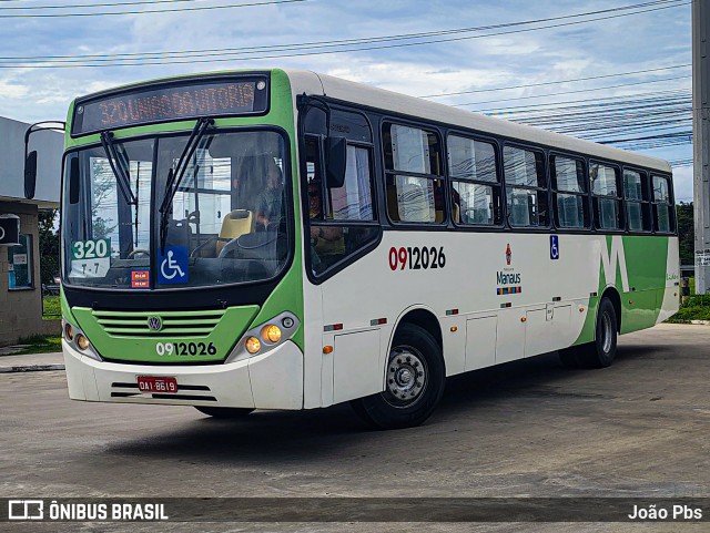 Auto Ônibus Líder 0912026 na cidade de Manaus, Amazonas, Brasil, por João Pbs. Número da foto: #13081382.