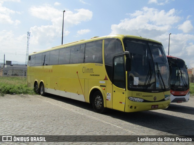 Viação Itapemirim 8821 na cidade de Caruaru, Pernambuco, Brasil, por Lenilson da Silva Pessoa. Número da foto: #13083520.