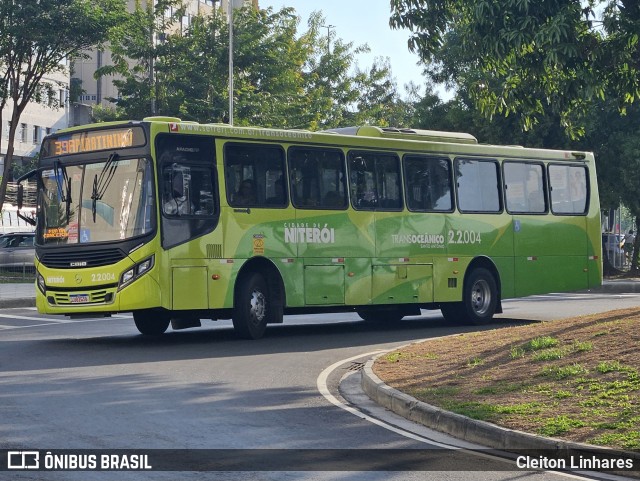 Santo Antônio Transportes Niterói 2.2.004 na cidade de Niterói, Rio de Janeiro, Brasil, por Cleiton Linhares. Número da foto: #13083902.