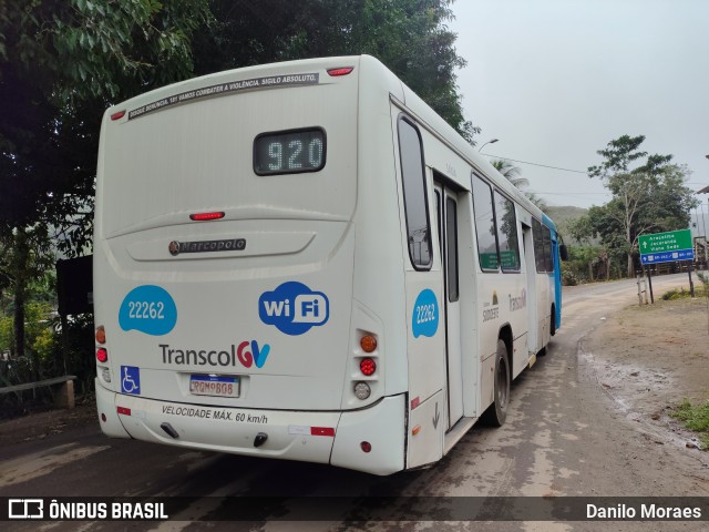 Nova Transporte 22262 na cidade de Viana, Espírito Santo, Brasil, por Danilo Moraes. Número da foto: #13081752.