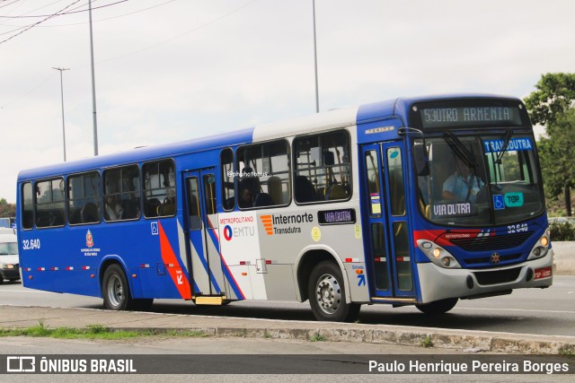Viação Transdutra 32.640 na cidade de São Paulo, São Paulo, Brasil, por Paulo Henrique Pereira Borges. Número da foto: #13082665.
