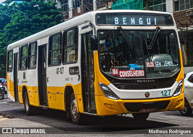 Empresa de Transportes Nova Marambaia AT-127 na cidade de Belém, Pará, Brasil, por Matheus Rodrigues. Número da foto: #13085016.