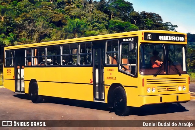 Transtusa - Transporte e Turismo Santo Antônio 883 na cidade de Joinville, Santa Catarina, Brasil, por Daniel Budal de Araújo. Número da foto: #13085570.