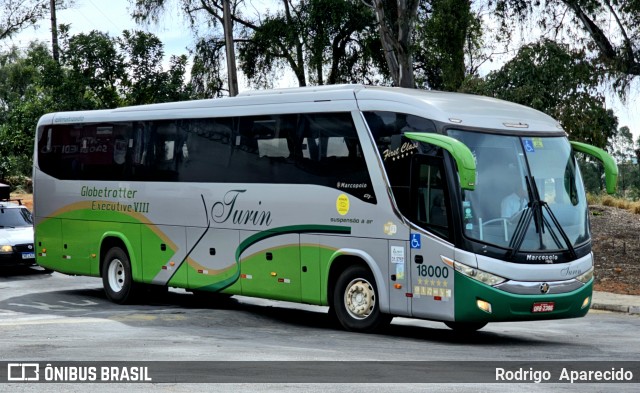Turin Transportes 18000 na cidade de Conselheiro Lafaiete, Minas Gerais, Brasil, por Rodrigo  Aparecido. Número da foto: #13086334.