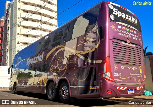 Spazzini Transportes 2020 na cidade de Caldas Novas, Goiás, Brasil, por Carlos Júnior. Número da foto: #13085495.