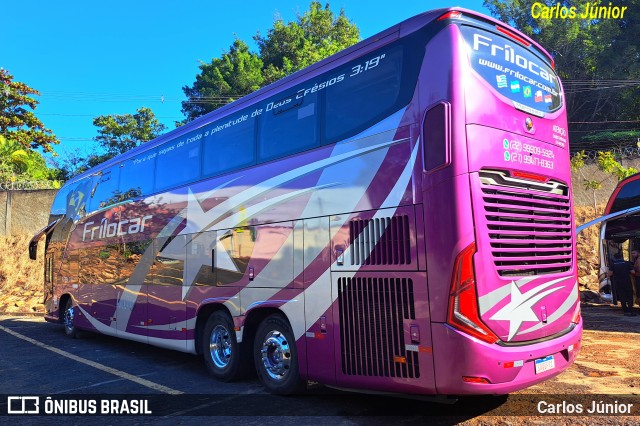 Frilocar Viagem e Turismo RJ-894.010 na cidade de Caldas Novas, Goiás, Brasil, por Carlos Júnior. Número da foto: #13085507.