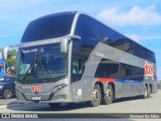 Auto Viação 1001 RJ 108.1214 na cidade de São Pedro da Aldeia, Rio de Janeiro, Brasil, por Samuel Da Silva. Número da foto: #13084725.