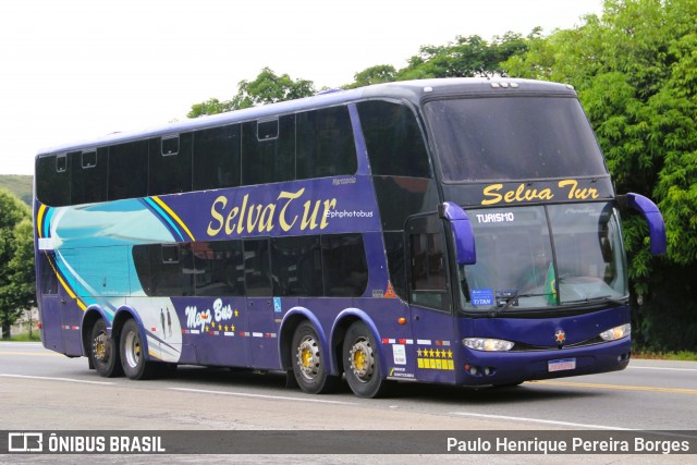 Selva Tur 9J96 na cidade de Barra do Piraí, Rio de Janeiro, Brasil, por Paulo Henrique Pereira Borges. Número da foto: #13086443.