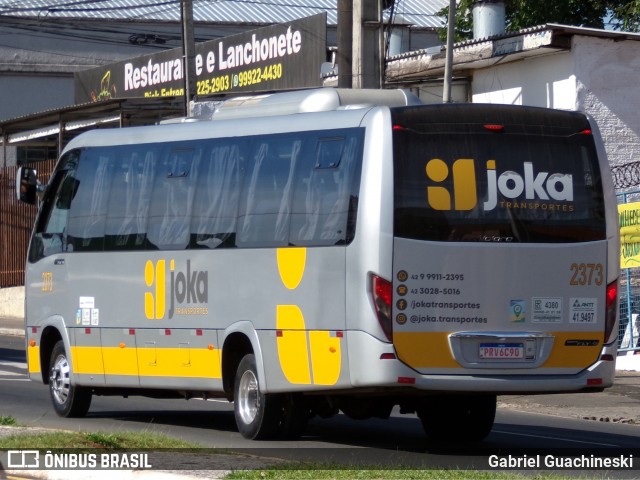 Joka Transporte e Turismo 2373 na cidade de Ponta Grossa, Paraná, Brasil, por Gabriel Guachineski. Número da foto: #13086306.