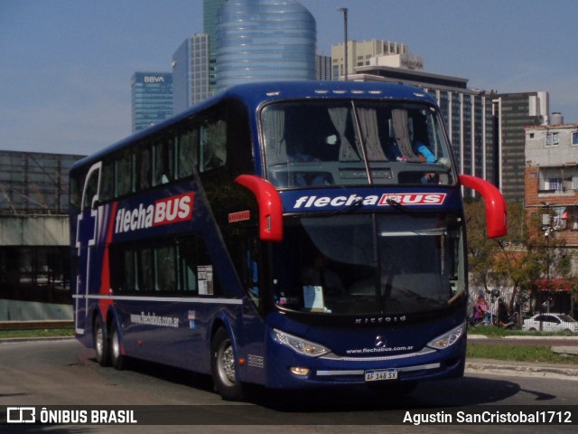 Flecha Bus 60762 na cidade de Ciudad Autónoma de Buenos Aires, Argentina, por Agustin SanCristobal1712. Número da foto: #13085706.