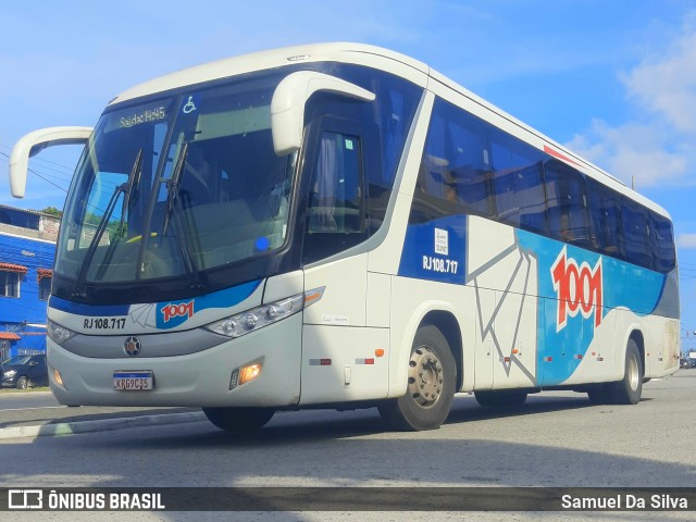 Auto Viação 1001 RJ 108.717 na cidade de São Pedro da Aldeia, Rio de Janeiro, Brasil, por Samuel Da Silva. Número da foto: #13084730.