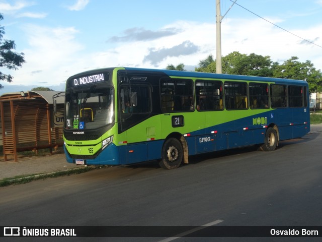 MOBI Transporte Urbano 155 na cidade de Governador Valadares, Minas Gerais, Brasil, por Osvaldo Born. Número da foto: #13086048.