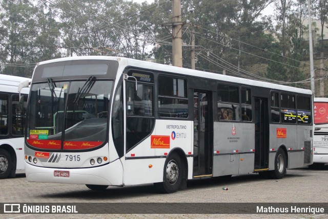 Metra - Sistema Metropolitano de Transporte 7915 na cidade de São Bernardo do Campo, São Paulo, Brasil, por Matheus Henrique. Número da foto: #13086613.
