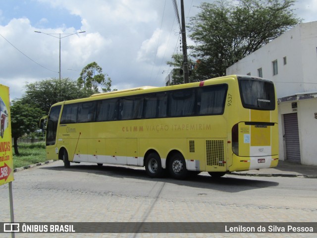 Viação Itapemirim 9537 na cidade de Caruaru, Pernambuco, Brasil, por Lenilson da Silva Pessoa. Número da foto: #13085918.