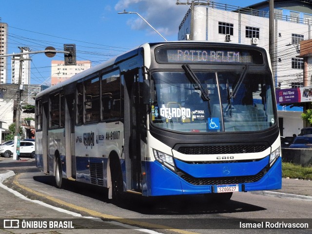 Autoviária Paraense AV-91007 na cidade de Belém, Pará, Brasil, por Ismael Rodrivascon. Número da foto: #13085913.