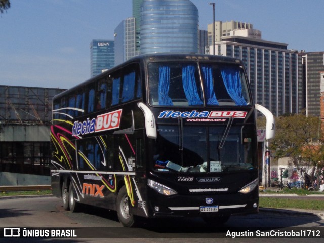 Flecha Bus 77516 na cidade de Ciudad Autónoma de Buenos Aires, Argentina, por Agustin SanCristobal1712. Número da foto: #13085724.