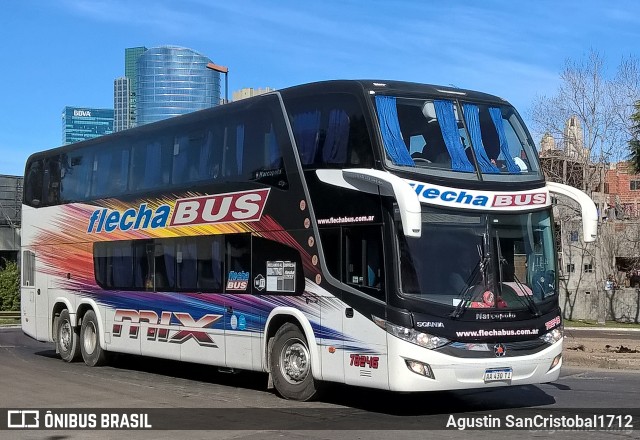 Flecha Bus 78246 na cidade de Ciudad Autónoma de Buenos Aires, Argentina, por Agustin SanCristobal1712. Número da foto: #13085799.