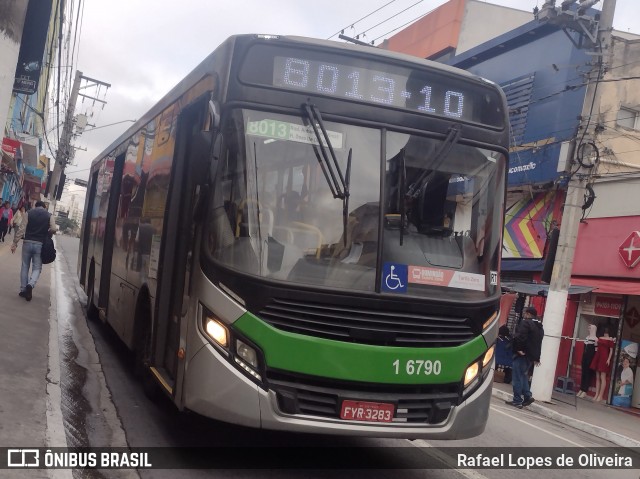 Transcooper > Norte Buss 1 6790 na cidade de São Paulo, São Paulo, Brasil, por Rafael Lopes de Oliveira. Número da foto: #13084503.