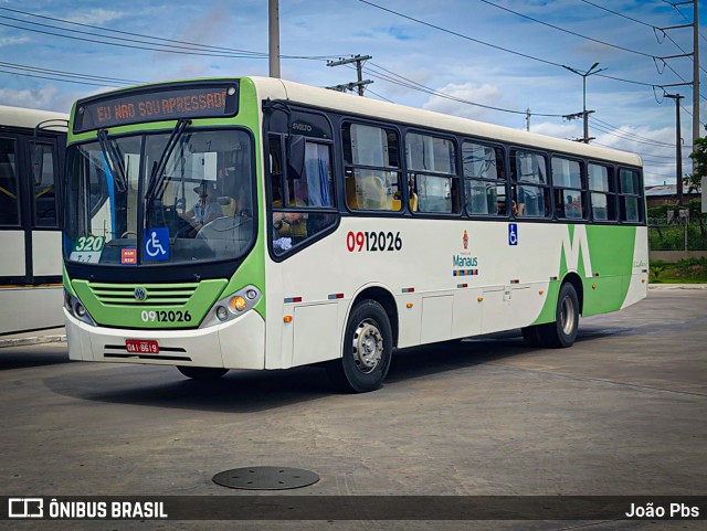 Auto Ônibus Líder 0912026 na cidade de Manaus, Amazonas, Brasil, por João Pbs. Número da foto: #13084616.