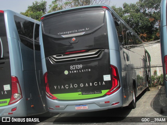 Viação Garcia 82139 na cidade de Curitiba, Paraná, Brasil, por GDC __39AM. Número da foto: #13084883.