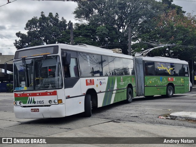 Next Mobilidade - ABC Sistema de Transporte 8105 na cidade de São Paulo, São Paulo, Brasil, por Andrey Natan. Número da foto: #13086571.