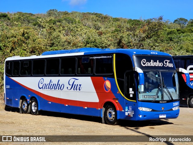 Cadinho Tur 2301 na cidade de Cabo Frio, Rio de Janeiro, Brasil, por Rodrigo  Aparecido. Número da foto: #13086373.