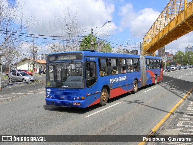 VCG - Viação Campos Gerais 799 na cidade de Ponta Grossa, Paraná, Brasil, por Paulobuss  Guaratuba. Número da foto: #13086570.
