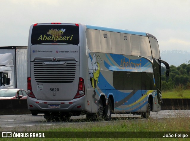 Abelazeri Turismo 5620 na cidade de Canas, São Paulo, Brasil, por João Felipe. Número da foto: #13085559.