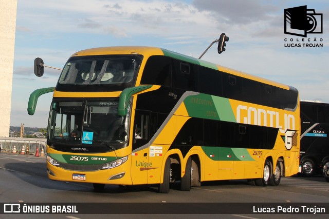 Empresa Gontijo de Transportes 25075 na cidade de Brasília, Distrito Federal, Brasil, por Lucas Pedro Trojan. Número da foto: #13084973.