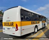 Ônibus Circular Ltda 570 na cidade de Rio do Sul, Santa Catarina, Brasil, por Amarildo Kamers. Número da foto: #13085861.