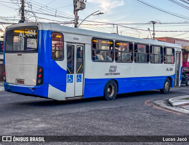 Auto Viação Monte Cristo AL-004 na cidade de Belém, Pará, Brasil, por Lucas Jacó. Número da foto: #13088564.