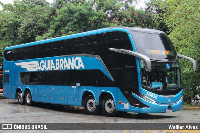 Viação Águia Branca 50820 na cidade de São Paulo, São Paulo, Brasil, por Weiller Alves. Número da foto: #13087737.