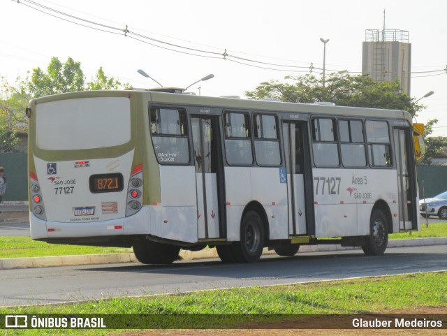 Expresso São José 77127 na cidade de Riacho Fundo II, Distrito Federal, Brasil, por Glauber Medeiros. Número da foto: #13087464.