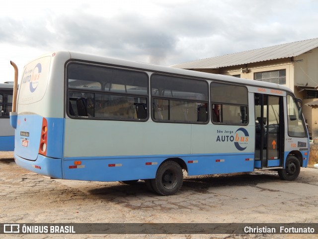 São Jorge Auto Bus 930 na cidade de Ponte Nova, Minas Gerais, Brasil, por Christian  Fortunato. Número da foto: #13088504.
