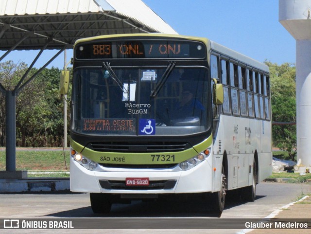 Expresso São José 77321 na cidade de Riacho Fundo II, Distrito Federal, Brasil, por Glauber Medeiros. Número da foto: #13087449.