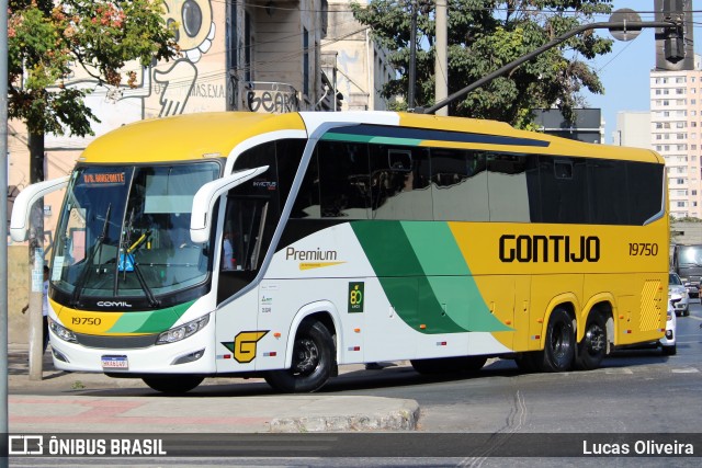 Empresa Gontijo de Transportes 19750 na cidade de Belo Horizonte, Minas Gerais, Brasil, por Lucas Oliveira. Número da foto: #13088294.