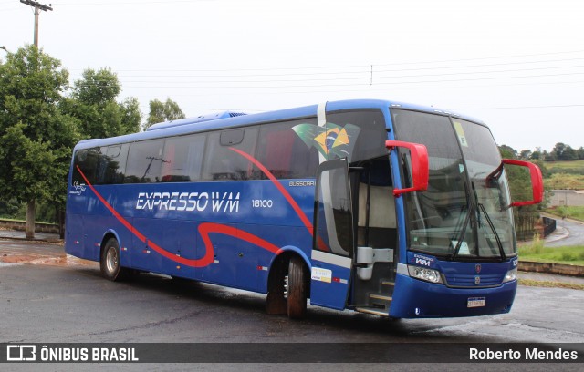 Expresso WM Turismo 18100 na cidade de Marília, São Paulo, Brasil, por Roberto Mendes. Número da foto: #13088609.