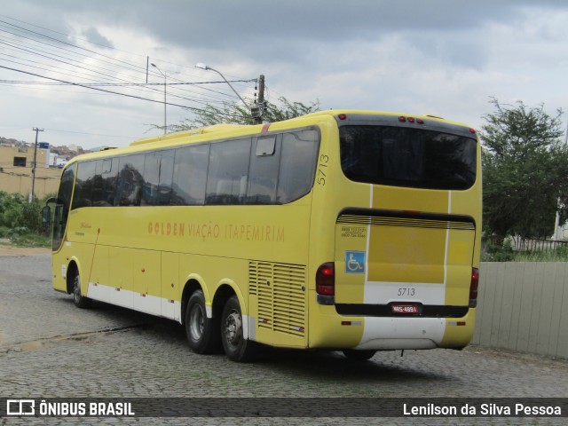 Viação Itapemirim 5713 na cidade de Caruaru, Pernambuco, Brasil, por Lenilson da Silva Pessoa. Número da foto: #13087842.