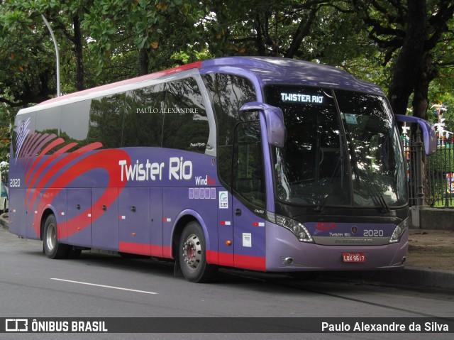 Twister Rio Transporte e Turismo 2020 na cidade de Rio de Janeiro, Rio de Janeiro, Brasil, por Paulo Alexandre da Silva. Número da foto: #13088045.