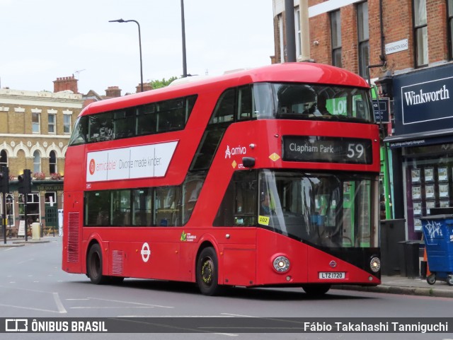 Arriva LT720 na cidade de London, Greater London, Inglaterra, por Fábio Takahashi Tanniguchi. Número da foto: #13087798.
