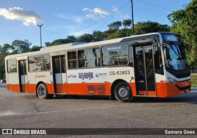 Transcol CG-63803 na cidade de Belém, Pará, Brasil, por Samara Goes. Número da foto: #13087344.