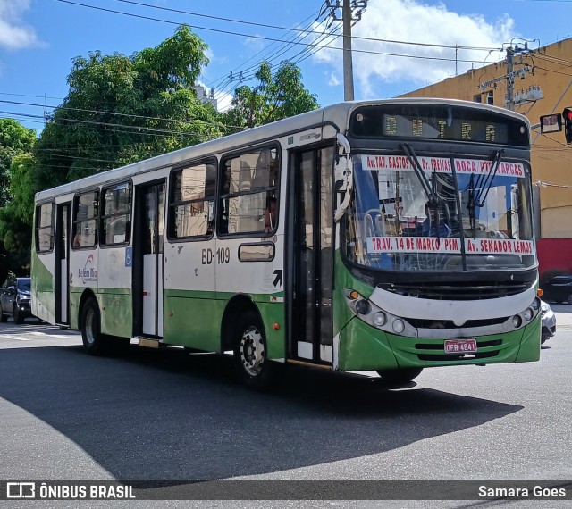 Belém Rio Transportes BD-109 na cidade de Belém, Pará, Brasil, por Samara Goes. Número da foto: #13087474.