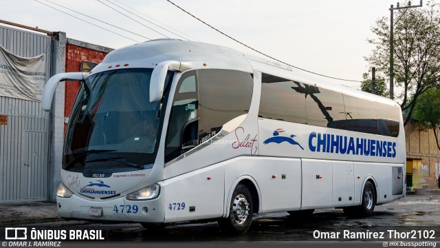 Transportes Chihuahuenses 4729 na cidade de Gustavo A. Madero, Ciudad de México, México, por Omar Ramírez Thor2102. Número da foto: #13087728.
