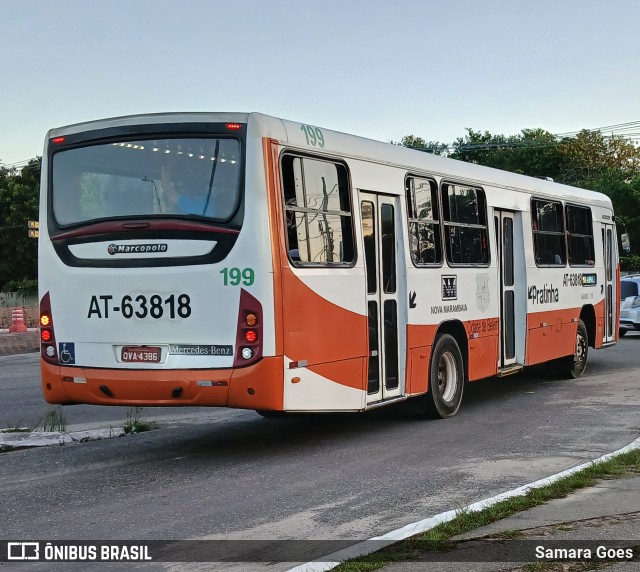 Empresa de Transportes Nova Marambaia AT-63818 na cidade de Belém, Pará, Brasil, por Samara Goes. Número da foto: #13087163.