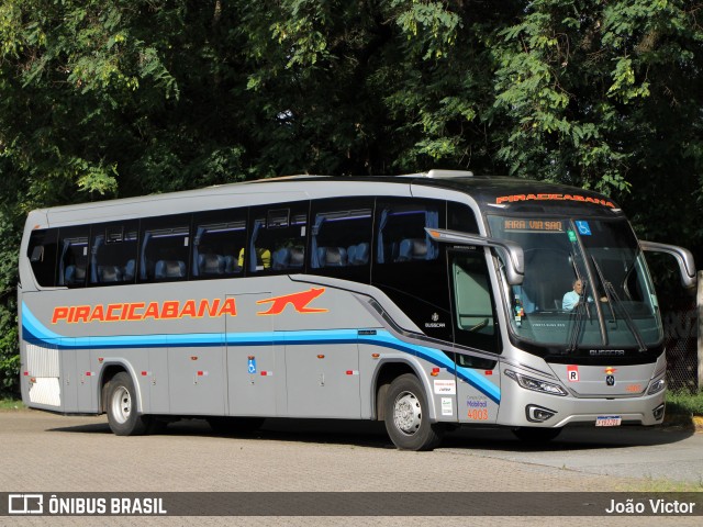 Viação Piracicabana 4003 na cidade de São Paulo, São Paulo, Brasil, por João Victor. Número da foto: #13088511.