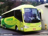 Viação Garcia 7129 na cidade de Santos, São Paulo, Brasil, por Ramon França. Número da foto: #13087225.