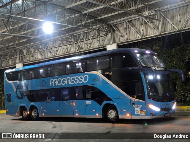 Auto Viação Progresso 6043 na cidade de Recife, Pernambuco, Brasil, por Douglas Andrez. Número da foto: #13012233.