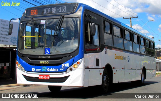 Rápido Araguaia 50711 na cidade de Aparecida de Goiânia, Goiás, Brasil, por Carlos Júnior. Número da foto: #13012948.